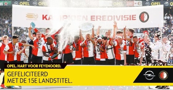 Feyenoord kampioen Feyenoord kampioen